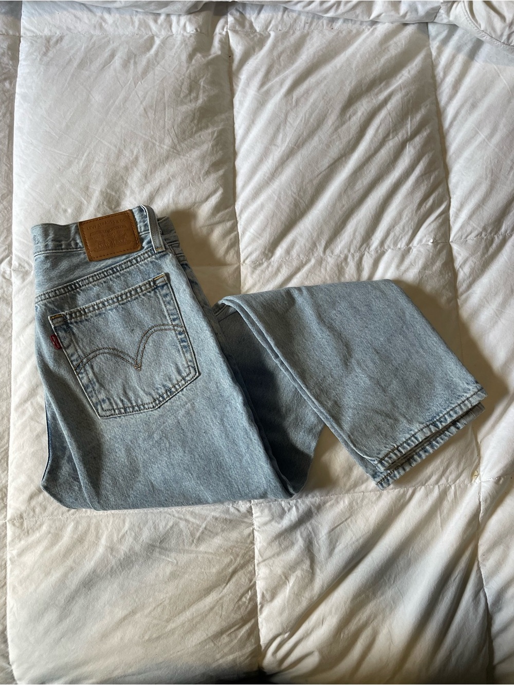 Levi's Light Wash Men’s Straight Jeans